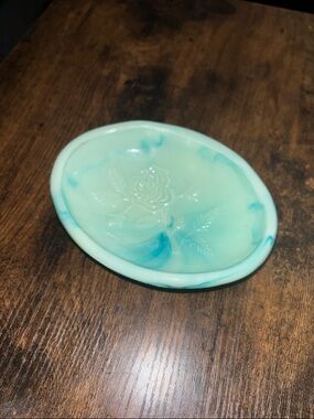 Vintage Avon rose dish
